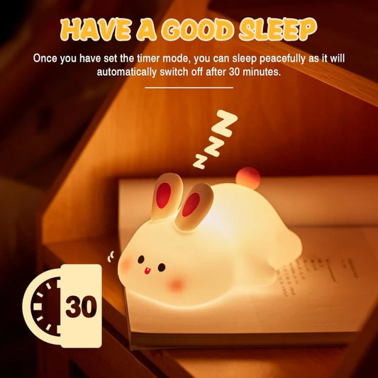 Rabbit Touch Silicone Lamp